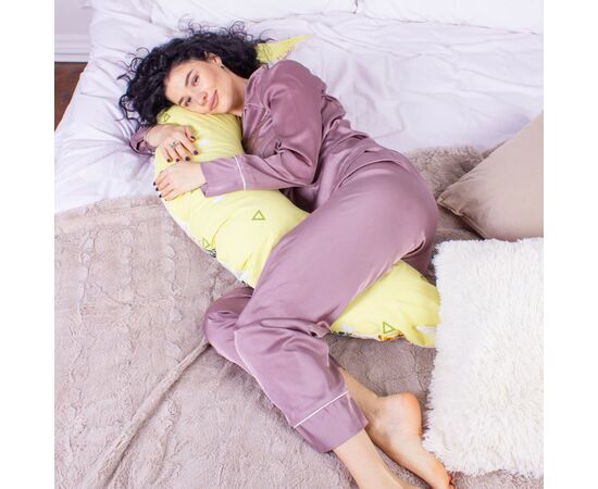 Подушка MirSon для беременных и кормления №8314 Print Line 17-0242 Salyut Бязь 30х170х20 см (2200006200390), изображение 4 Подушка MirSon для беременных и кормления №8314 Print Line 17-0242 Salyut Бязь 30х170х20 см (2200006200390), изображение 4