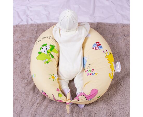 Подушка MirSon для беременных и кормления №8333 Print Line 17-0359 Libreville Бязь 30х170х20 см (2200006200581), изображение 8