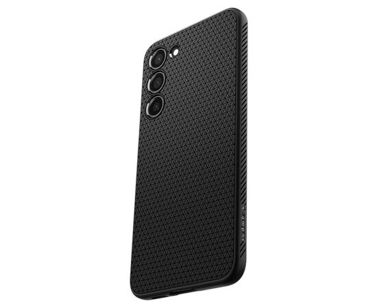 Чехол для моб. телефона Spigen Samsung Galaxy S23 Liquid Air, Matte Black (ACS05712), изображение 12 Чехол для моб. телефона Spigen Samsung Galaxy S23 Liquid Air, Matte Black (ACS05712), изображение 12