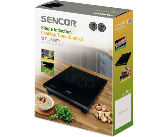 Настольная плита Sencor SCP 3601GY (SCP3601GY), изображение 12
