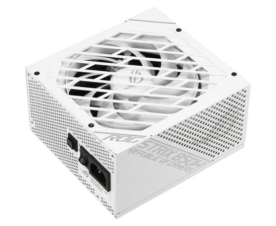 Блок питания ASUS 850W ROG STRIX 80+ Gold White (90YE00A4-B0NA00), изображение 2 Блок питания ASUS 850W ROG STRIX 80+ Gold White (90YE00A4-B0NA00), изображение 2