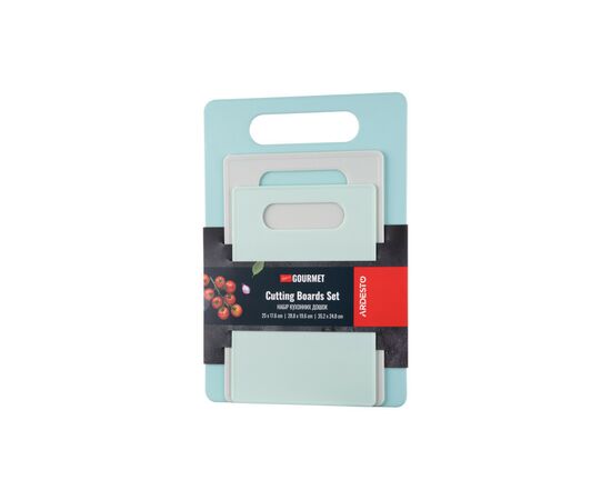 Дошка для нарізання Ardesto Gemini Gourmet Set 3 шт (AR1403BG)