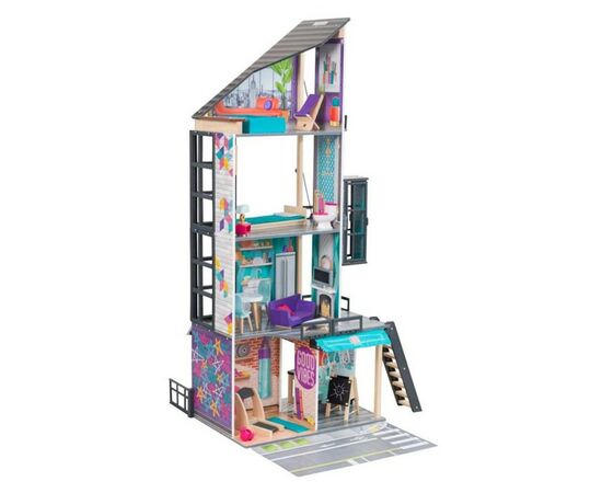 Игровой набор KidKraft Кукольный домик Bianca City Life Mansion (65989), изображение 2 Игровой набор KidKraft Кукольный домик Bianca City Life Mansion (65989), изображение 2