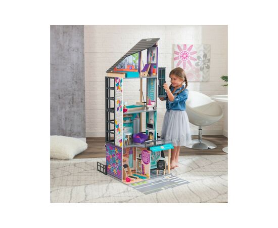 Игровой набор KidKraft Кукольный домик Bianca City Life Mansion (65989), изображение 3 Игровой набор KidKraft Кукольный домик Bianca City Life Mansion (65989), изображение 3