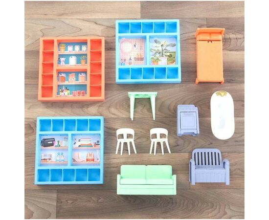Игровой набор KidKraft Кукольный домик Hazel City Life Mansion (65990), изображение 5 Игровой набор KidKraft Кукольный домик Hazel City Life Mansion (65990), изображение 5