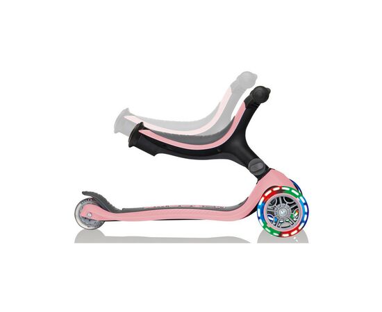 Самокат Globber Go Up Foldable Plus Lights пастельно-розовый (743-210), изображение 11 Самокат Globber Go Up Foldable Plus Lights пастельно-розовый (743-210), изображение 11