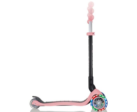Самокат Globber Go Up Foldable Plus Lights пастельно-розовый (743-210), изображение 7 Самокат Globber Go Up Foldable Plus Lights пастельно-розовый (743-210), изображение 7