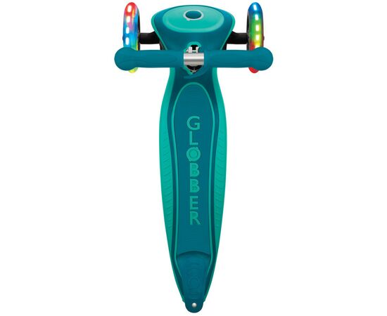 Самокат Globber Primo Foldable Plus Lights зеленый (439-107), изображение 10 Самокат Globber Primo Foldable Plus Lights зеленый (439-107), изображение 10