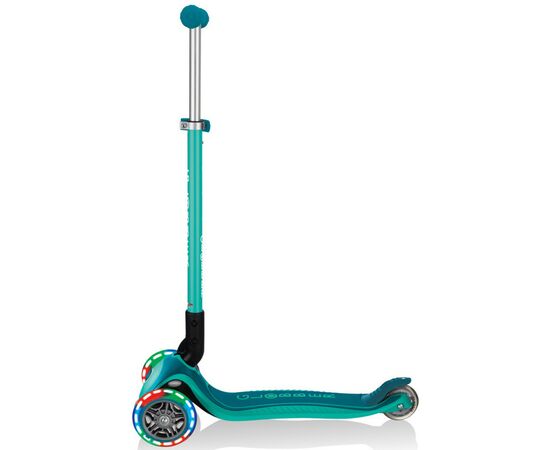 Самокат Globber Primo Foldable Plus Lights зеленый (439-107), изображение 3 Самокат Globber Primo Foldable Plus Lights зеленый (439-107), изображение 3