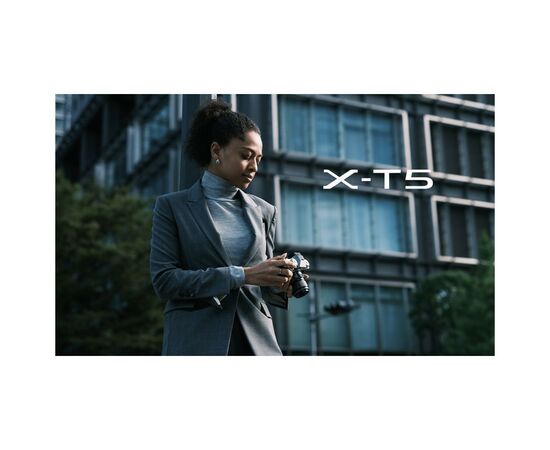 Цифровой фотоаппарат Fujifilm X-T5 + XF 16-80 F4 Kit Black (16782571), изображение 2 Цифровой фотоаппарат Fujifilm X-T5 + XF 16-80 F4 Kit Black (16782571), изображение 2