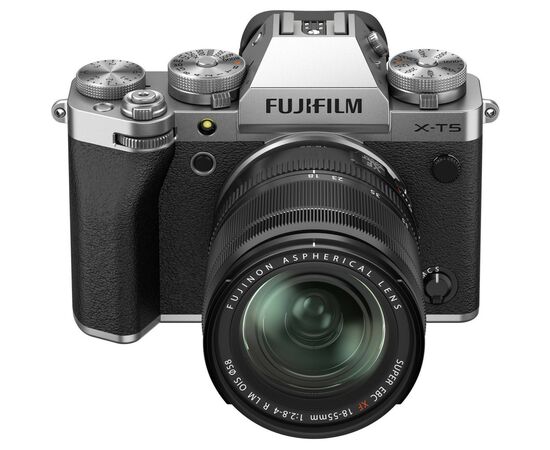 Цифровой фотоаппарат Fujifilm X-T5 + XF 18-55mm F2.8-4 Kit Silver (16783056), изображение 5 Цифровой фотоаппарат Fujifilm X-T5 + XF 18-55mm F2.8-4 Kit Silver (16783056), изображение 5