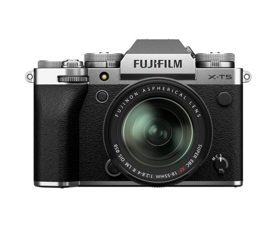 Цифровий фотоапарат Fujifilm X-T5 + XF 18-55mm F2.8-4 Kit Silver (16783056)