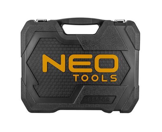 Набор инструментов Neo Tools 182 од., 1/2, 3/8, 1/4 (10-074), изображение 5 Набор инструментов Neo Tools 182 од., 1/2, 3/8, 1/4 (10-074), изображение 5