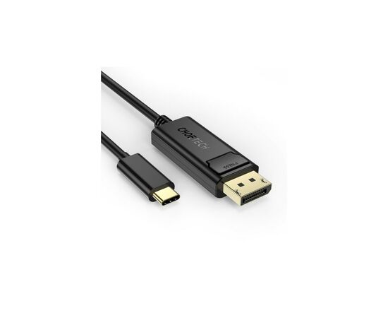 Кабель мультимедийный USB-C to DisplayPort 1.8m 4K 60Hz Choetech (XCP-1801BK), изображение 3 Кабель мультимедийный USB-C to DisplayPort 1.8m 4K 60Hz Choetech (XCP-1801BK), изображение 3