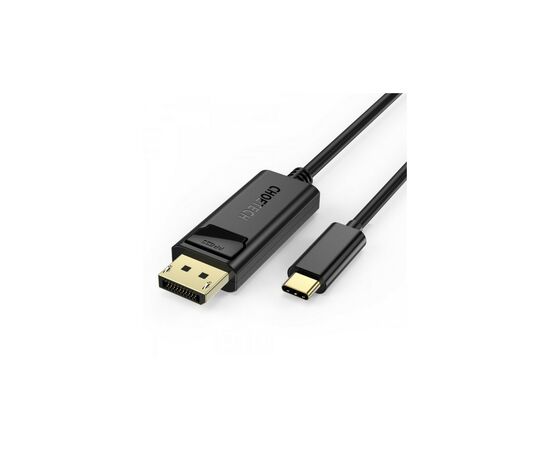 Кабель мультимедійний USB-C to DisplayPort 1.8m 4K 60Hz Choetech (XCP-1801BK)