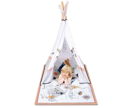 Детский коврик Kinderkraft палатка 3 в 1 Tippy (5902533915835), изображение 3 Детский коврик Kinderkraft палатка 3 в 1 Tippy (5902533915835), изображение 3