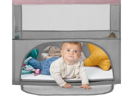 Кроватка Kinderkraft манеж 2 в 1 Movi Pink (5902533918430), изображение 10 Кроватка Kinderkraft манеж 2 в 1 Movi Pink (5902533918430), изображение 10