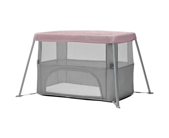 Кроватка Kinderkraft манеж 2 в 1 Movi Pink (5902533918430)