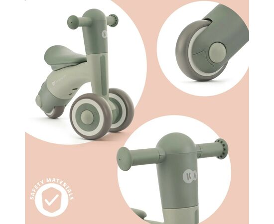 Беговел Kinderkraft Minibi каталка Leaf Green (KRMIBI00GRE0000) (5902533920075), изображение 11 Беговел Kinderkraft Minibi каталка Leaf Green (KRMIBI00GRE0000) (5902533920075), изображение 11