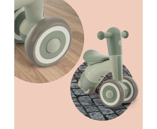 Беговел Kinderkraft Minibi каталка Leaf Green (KRMIBI00GRE0000) (5902533920075), изображение 8 Беговел Kinderkraft Minibi каталка Leaf Green (KRMIBI00GRE0000) (5902533920075), изображение 8