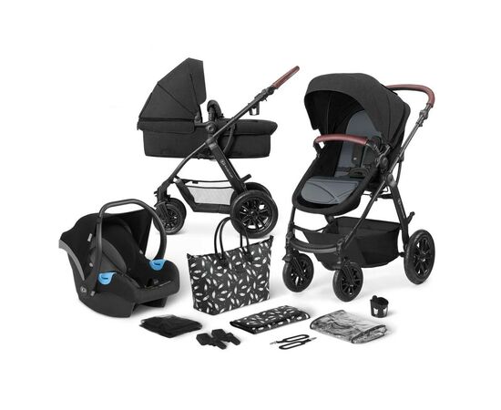 Коляска Kinderkraft 3 в 1 Xmoov Black (KKWXMOVBLK3000) (5902533912834)
