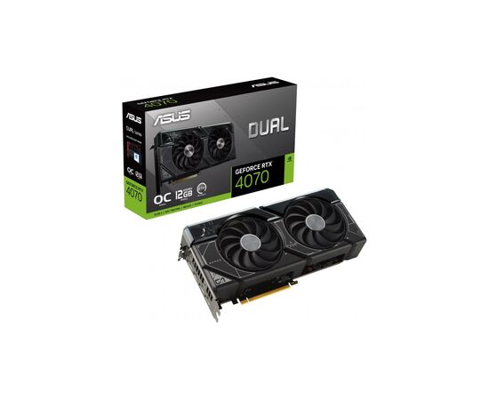 Відеокарта ASUS GeForce RTX4070 12Gb DUAL OC (DUAL-RTX4070-O12G), зображення 2