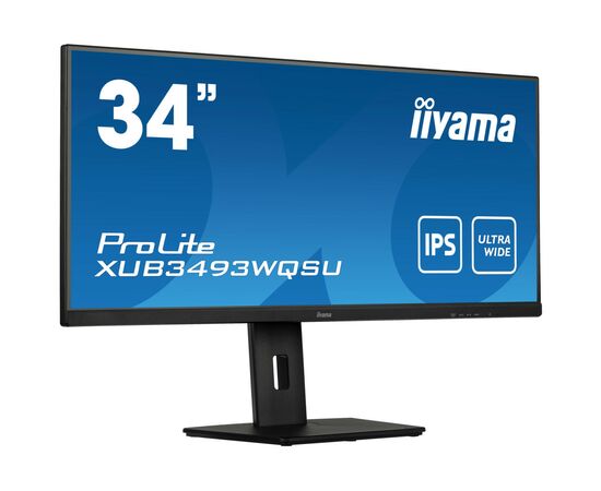 Монітор iiyama XUB3493WQSU-B5, зображення 3 Монітор iiyama XUB3493WQSU-B5, зображення 3