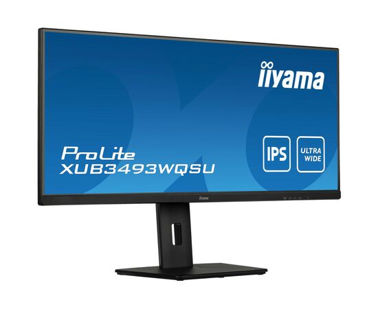 Монітор iiyama XUB3493WQSU-B5, зображення 4 Монітор iiyama XUB3493WQSU-B5, зображення 4