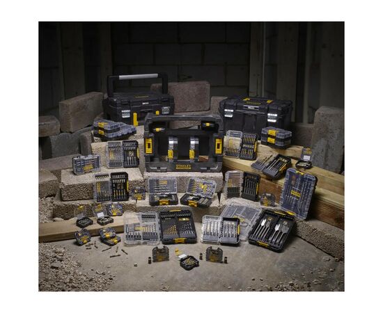 Набор бит Stanley FatMax, Pozidriv, Pz1, Pz2, Pz3, L= 50 мм, 10 шт, кейс (STA88565), изображение 11 Набор бит Stanley FatMax, Pozidriv, Pz1, Pz2, Pz3, L= 50 мм, 10 шт, кейс (STA88565), изображение 11