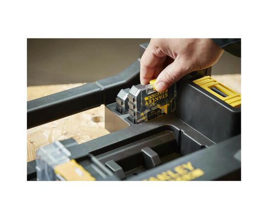 Набор бит Stanley FatMax, Pozidriv, Pz1, Pz2, Pz3, L= 50 мм, 10 шт, кейс (STA88565), изображение 5 Набор бит Stanley FatMax, Pozidriv, Pz1, Pz2, Pz3, L= 50 мм, 10 шт, кейс (STA88565), изображение 5