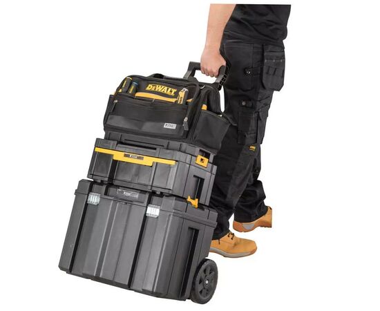 Сумка для инструмента DeWALT совместимая с системой TSTAK, 45x30x25 см (DWST82991-1), изображение 8 Сумка для инструмента DeWALT совместимая с системой TSTAK, 45x30x25 см (DWST82991-1), изображение 8