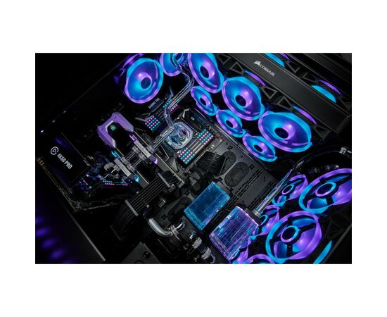 Кулер для корпуса Corsair QL Series, QL140 RGB, 140mm RGB LED Fan (CO-9050100-WW), изображение 11 Кулер для корпуса Corsair QL Series, QL140 RGB, 140mm RGB LED Fan (CO-9050100-WW), изображение 11