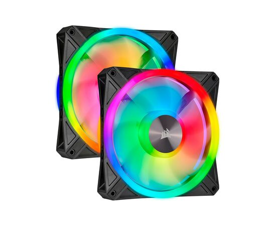 Кулер для корпуса Corsair QL Series, QL140 RGB, 140mm RGB LED Fan (CO-9050100-WW)