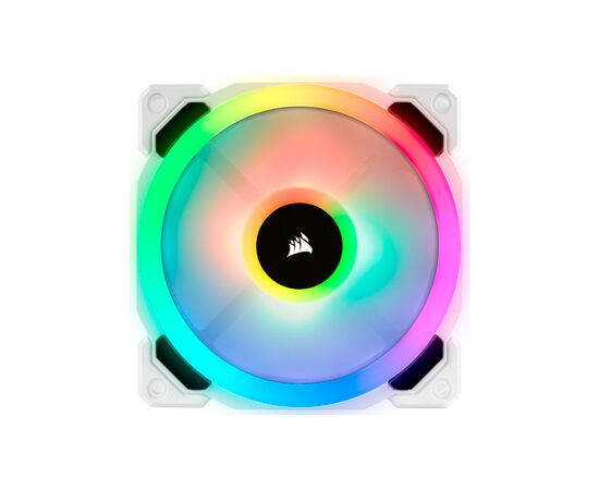 Кулер для корпуса Corsair LL120 RGB White (CO-9050092-WW), изображение 3 Кулер для корпуса Corsair LL120 RGB White (CO-9050092-WW), изображение 3