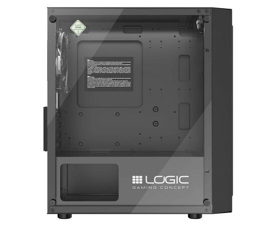 Корпус Logic concept ATOS MESH+GLASS ARGB fans 3x120mm (AM-ATOS-10-0000000-0002), зображення 5 Корпус Logic concept ATOS MESH+GLASS ARGB fans 3x120mm (AM-ATOS-10-0000000-0002), зображення 5