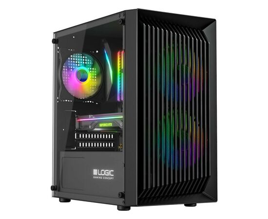 Корпус Logic concept ATOS MESH+GLASS ARGB fans 3x120mm (AM-ATOS-10-0000000-0002)