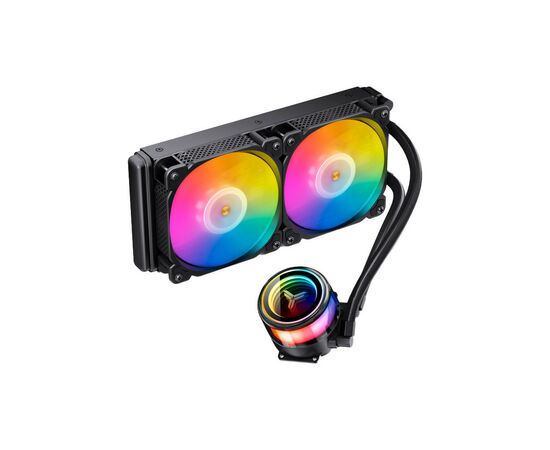 Система водяного охолодження JONSBO TW7-240 ARGB Black, зображення 2 Система водяного охолодження JONSBO TW7-240 ARGB Black, зображення 2
