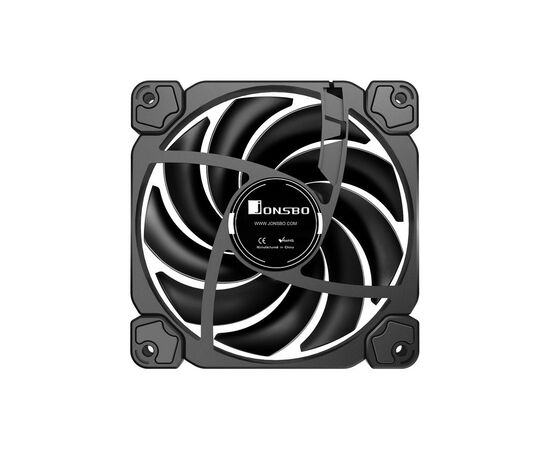 Кулер для корпуса JONSBO HF120 Black, изображение 4 Кулер для корпуса JONSBO HF120 Black, изображение 4