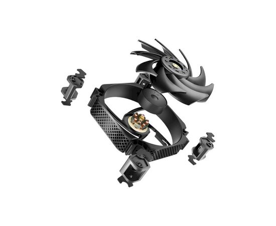 Кулер для корпуса JONSBO HF120 Black, изображение 9 Кулер для корпуса JONSBO HF120 Black, изображение 9