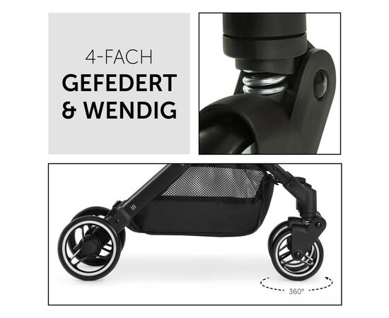 Коляска Hauck Travel N Care Dark Navy Blue (16016-9), изображение 4 Коляска Hauck Travel N Care Dark Navy Blue (16016-9), изображение 4