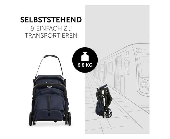 Коляска Hauck Travel N Care Dark Navy Blue (16016-9), изображение 7 Коляска Hauck Travel N Care Dark Navy Blue (16016-9), изображение 7