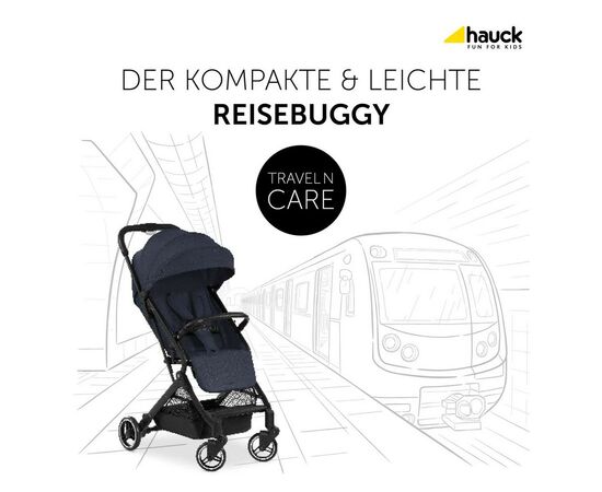 Коляска Hauck Travel N Care Dark Navy Blue (16016-9), изображение 8 Коляска Hauck Travel N Care Dark Navy Blue (16016-9), изображение 8