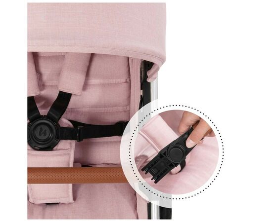 Коляска Hauck Uptown Melange Rose (14826-6), изображение 2 Коляска Hauck Uptown Melange Rose (14826-6), изображение 2