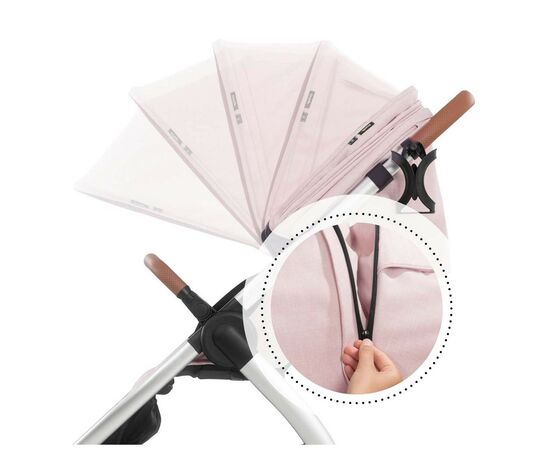 Коляска Hauck Uptown Melange Rose (14826-6), изображение 5 Коляска Hauck Uptown Melange Rose (14826-6), изображение 5