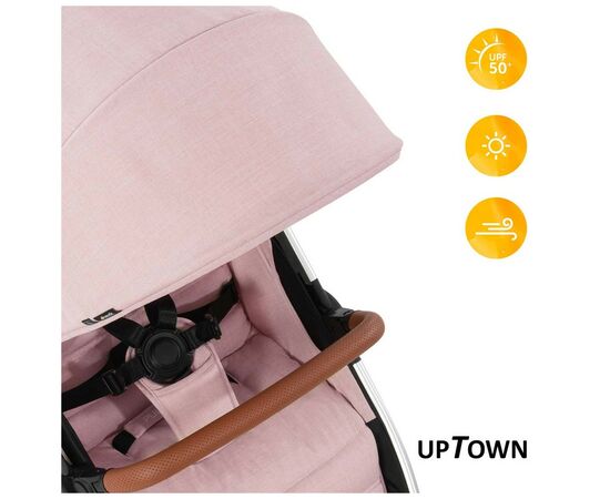 Коляска Hauck Uptown Melange Rose (14826-6), изображение 6 Коляска Hauck Uptown Melange Rose (14826-6), изображение 6