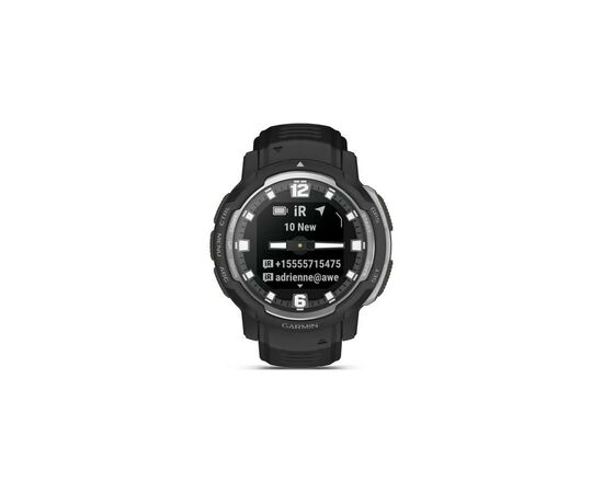 Смарт-часы Garmin Instinct Crossover, Black, GPS (010-02730-03), изображение 10 Смарт-часы Garmin Instinct Crossover, Black, GPS (010-02730-03), изображение 10