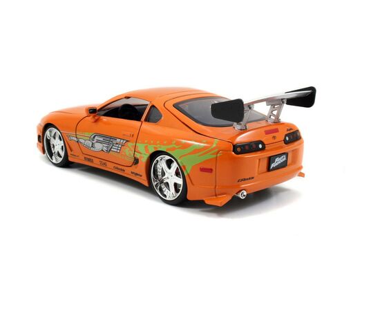 Машина Jada металева Форсаж Тойота Супра з фігуркою Брайана 25 елементів 1:24 (253203017), зображення 7