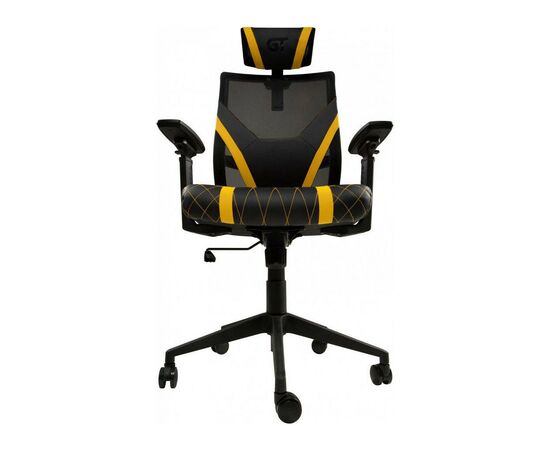 Кресло игровое GT Racer X-6674 Black/Yellow, изображение 5 Кресло игровое GT Racer X-6674 Black/Yellow, изображение 5
