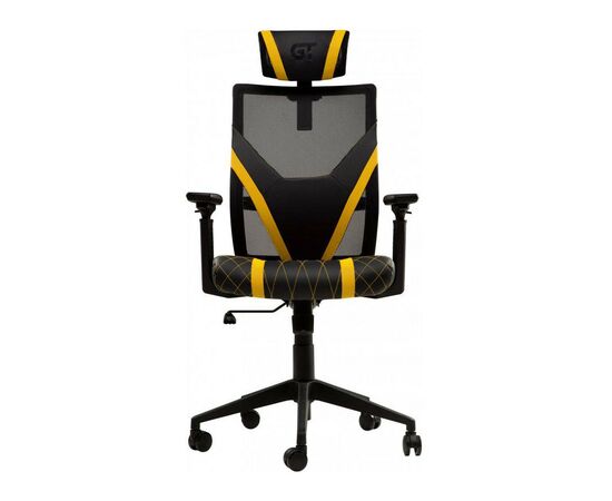 Кресло игровое GT Racer X-6674 Black/Yellow