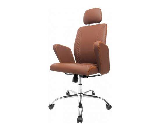 Офисное кресло GT Racer B-2380 Brown, изображение 2 Офисное кресло GT Racer B-2380 Brown, изображение 2
